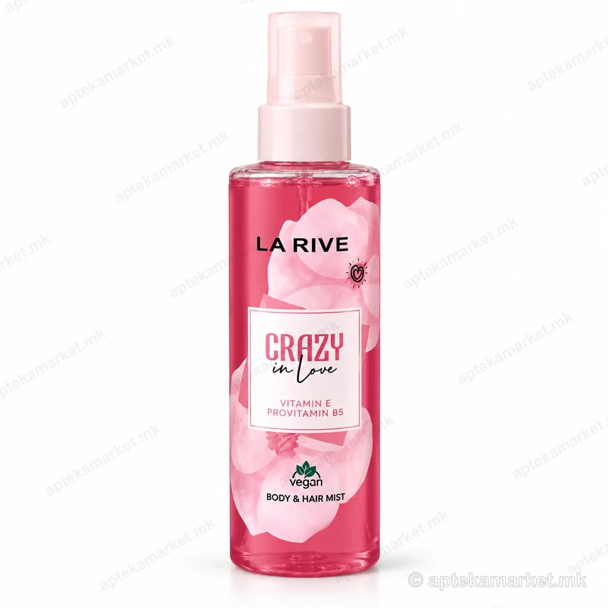 La Rive Crazy in Love мист за тело и коса пакување