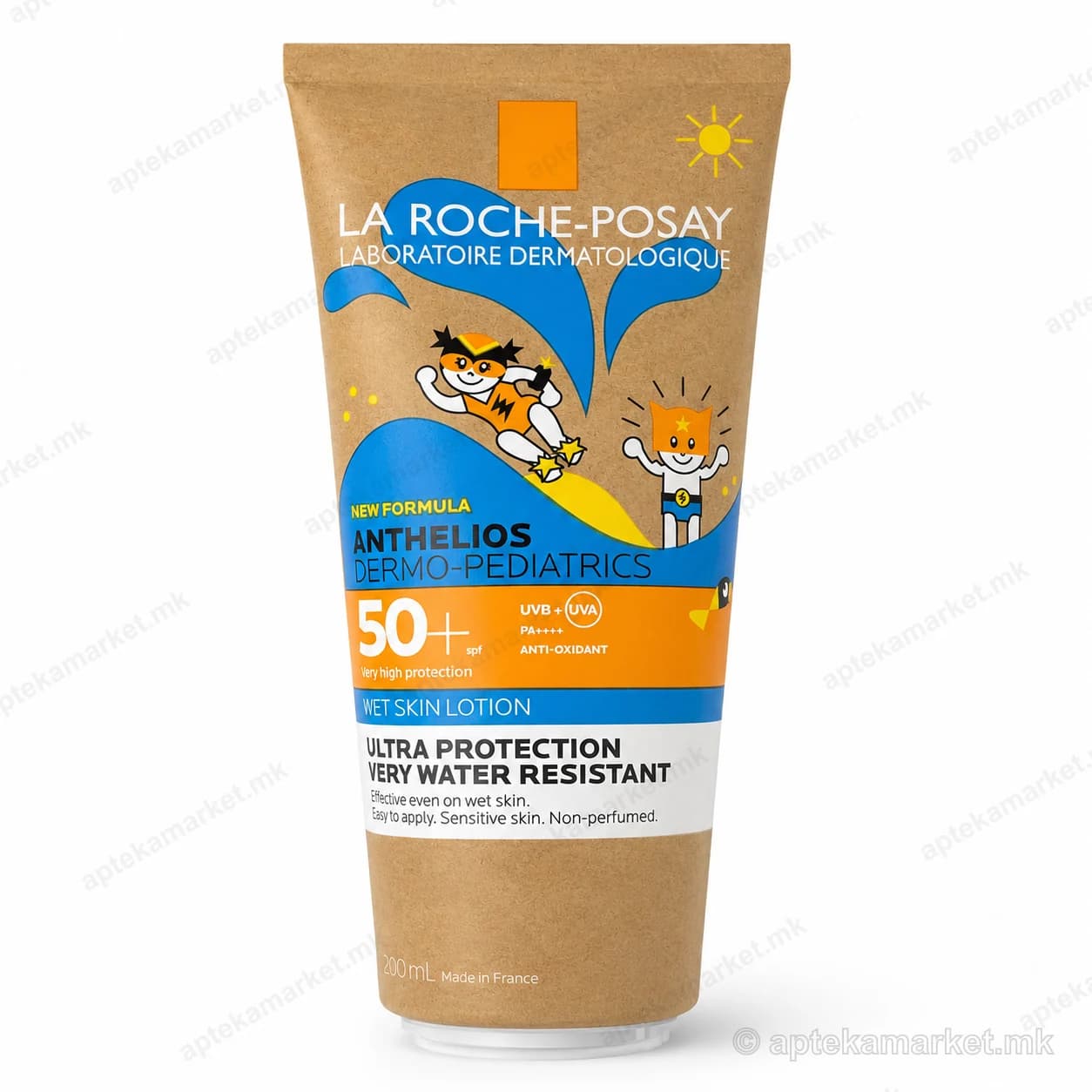 La Roche-Posay Anthelios Dermo-Pediatrics SPF 50+ лосион за деца 200 ml пакување