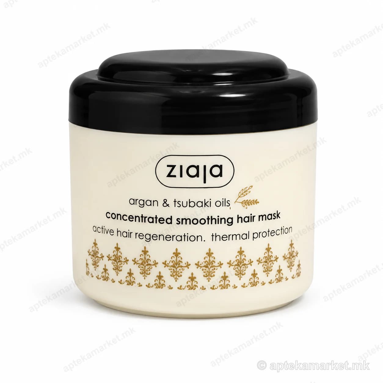 Ziaja Argan & Tsubaki Oils Smoothing Hair Mask, paketim, AptekaMarket