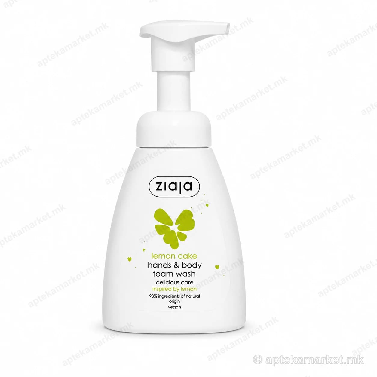 Ziaja Lemon Cake Hands & Body Foam Wash пена за миење пакување